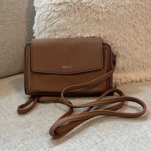 Relic Convertible Taupe Purse, New